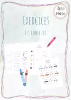 Vorschau - Arbeitsblätter - Exercices Les couleurs - Deckblatt