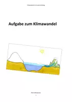 Vorschau - Arbeitsblätter - Aufgabe: Klimawandel im Zusammenhang - Deckblatt