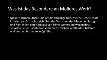 Vorschau - Arbeitsblätter - AB mit Fragen zum Thema "Molière" + Lösungsblatt - Seite 3