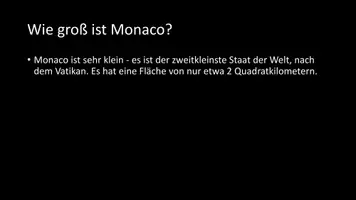 Vorschau - Arbeitsblätter - AB mit Fragen zum Thema "Monaco" + Lösungsblatt - Seite 3