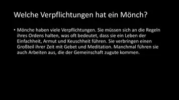 Vorschau - Arbeitsblätter - AB mit Fragen zum Thema "Mönche" + Lösungsblatt - Seite 3