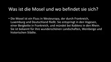 Vorschau - Arbeitsblätter - AB mit Fragen zum Thema "Mosel" + Lösungsblatt - Seite 2