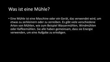 Vorschau - Arbeitsblätter - AB mit Fragen zum Thema "Mühlen" + Lösungsblatt + Infografik - Seite 3