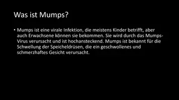 Vorschau - Arbeitsblätter - AB mit Fragen zum Thema "Mumps" + Lösungsblatt + Infografik - Seite 3