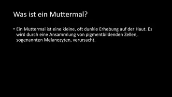 Vorschau - Arbeitsblätter - AB mit Fragen zum Thema "Muttermal" + Lösungsblatt - Seite 2