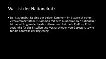 Vorschau - Arbeitsblätter - AB mit Fragen zum Thema "Nationalrat" + Lösungsblatt - Seite 2