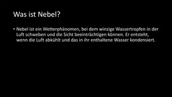 Vorschau - Arbeitsblätter - AB mit Fragen zum Thema "Nebel" + Lösungsblatt - Seite 2