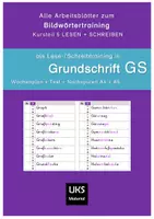 Vorschau - Arbeitsblätter - Schreibtraining in GS - Wörter mit schwierigen Buchstaben - Deckblatt