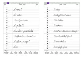 Vorschau - Arbeitsblätter - Schreibtraining in LA - Wörter mit schwierigen Buchstaben - Seite 3