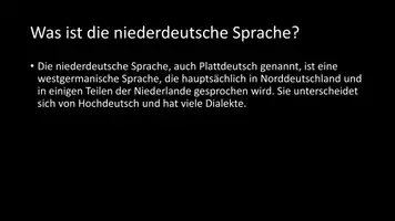 Vorschau - Arbeitsblätter - AB mit Fragen zum Thema "Niederdeutsche Sprache" + Lösungsblatt + Mindmap - Seite 3