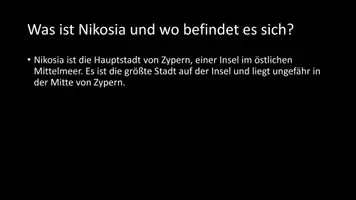 Vorschau - Arbeitsblätter - AB mit Fragen zum Thema "Nikosia" + Lösungsblatt - Seite 2