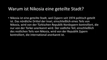Vorschau - Arbeitsblätter - AB mit Fragen zum Thema "Nikosia" + Lösungsblatt - Seite 3
