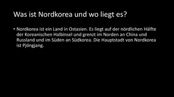 Vorschau - Arbeitsblätter - AB mit Fragen zum Thema "Nordkorea" + Lösungsblatt + Infografik - Seite 3