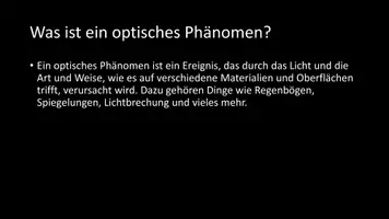 Vorschau - Arbeitsblätter - AB mit Fragen zum Thema "Optische Phänomene" + Lösungsblatt - Seite 2