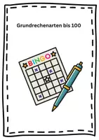 Vorschau - Spiele - Bingo Grundrechenarten bis 100 - Deckblatt