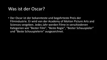 Vorschau - Arbeitsblätter - AB mit Fragen zum Thema "Oscar" + Lösungsblatt - Seite 2