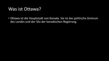Vorschau - Arbeitsblätter - AB mit Fragen zum Thema "Ottawa" + Lösungsblatt - Seite 2