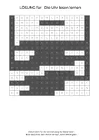 Vorschau - Arbeitsblätter - Die Uhr lesen lernen, Suchsel, einfach, Wortgitter, Buchstabensalat, Buchstabengitter, Wortsuchrätsel, Wortsuche, Worträtsel, Wortsuchsel - Seite 3