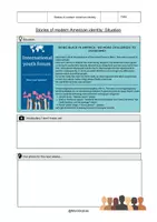 Vorschau - Arbeitsblätter - Handlungssituation: Stories of modern American identity - Seite 2