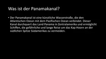 Vorschau - Arbeitsblätter - AB mit Fragen zum Thema "Panamakanal" + Lösungsblatt + Infografik - Seite 3
