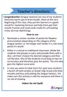 Vorschau - Poster - Zungenbrecher- Tongue Twisters Warm-up Activity - Seite 2