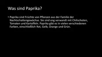 Vorschau - Arbeitsblätter - AB mit Fragen zum Thema "Paprika" + Lösungsblatt - Seite 2