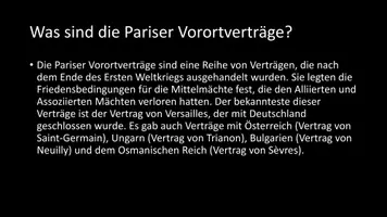 Vorschau - Arbeitsblätter - AB mit Fragen zum Thema "Pariser Vorortverträge" + Lösungsblatt + Infografik - Seite 3