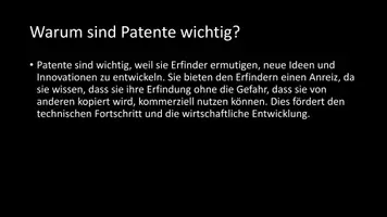 Vorschau - Arbeitsblätter - AB mit Fragen zum Thema "Patent" + Lösungsblatt - Seite 3