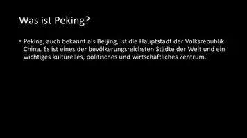 Vorschau - Arbeitsblätter - AB mit Fragen zum Thema "Peking" + Lösungsblatt + Infografik - Seite 3