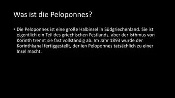 Vorschau - Arbeitsblätter - AB mit Fragen zum Thema "Peloponnes" + Lösungsblatt - Seite 2
