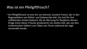 Vorschau - Arbeitsblätter - AB mit Fragen zum Thema "Pfeilgiftfrösche" + Lösungsblatt + Infografik - Seite 3