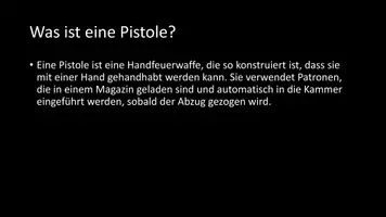 Vorschau - Arbeitsblätter - AB mit Fragen zum Thema "Pistole" + Lösungsblatt - Seite 2
