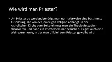 Vorschau - Arbeitsblätter - AB mit Fragen zum Thema "Priester" + Lösungsblatt - Seite 3