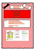 Vorschau - Arbeitsblätter - Satzglieder erkennen und bestimmen - Übungen und Lösungen - Deckblatt