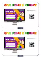 Vorschau - Bildkarten - MUSIK 🎵 Give Peace A Chance von John Lennon für Boomwhackers - Seite 1