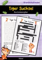 Vorschau - Spiele - Tiger Suchsel - Buchstabengitter - Deckblatt