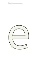 Vorschau - Arbeitsblätter - Buchstabe E / e 10 Arbeitsblätter + Stationenlernen - Seite 2