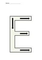 Vorschau - Arbeitsblätter - Buchstabe E / e 10 Arbeitsblätter + Stationenlernen - Seite 3