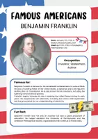 Vorschau - Stationenlernen - Famous Americans - Political Leaders - Deckblatt