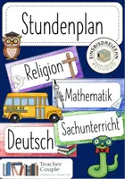 Vorschau - Präsentationen/Tafelbilder - Stundenplan - Klassenmanagement - Deckblatt