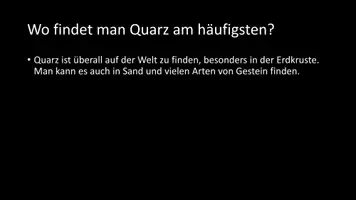 Vorschau - Arbeitsblätter - AB mit Fragen zum Thema "Quarz" + Lösungsblatt - Seite 3