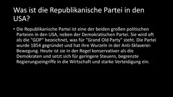 Vorschau - Arbeitsblätter - AB mit Fragen zum Thema "Republikanische Partei (USA)" + Lösungsblatt - Seite 2