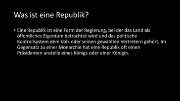Vorschau - Arbeitsblätter - AB mit Fragen zum Thema "Republik" + Lösungsblatt - Seite 2