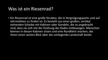 Vorschau - Arbeitsblätter - AB mit Fragen zum Thema "Riesenrad" + Lösungsblatt - Seite 2