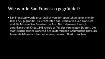 Vorschau - Arbeitsblätter - AB mit Fragen zum Thema "San Francisco" + Lösungsblatt - Seite 2