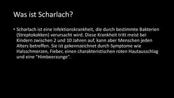 Vorschau - Arbeitsblätter - AB mit Fragen zum Thema "Scharlach" + Lösungsblatt + Infografik - Seite 3