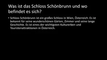 Vorschau - Arbeitsblätter - AB mit Fragen zum Thema "Schloss Schönbrunn" + Lösungsblatt + Infografik - Seite 3