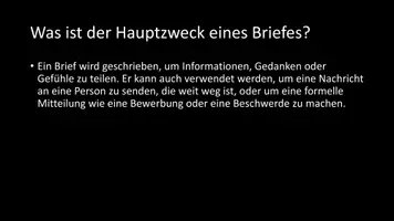 Vorschau - Arbeitsblätter - AB mit Fragen zum Thema "Schreiben eines Briefes" + Lösungsblatt - Seite 2