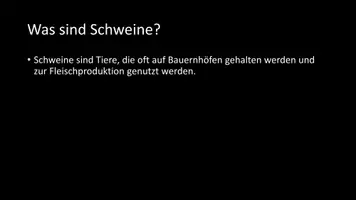 Vorschau - Arbeitsblätter - AB mit Fragen zum Thema "Schweine" + Lösungsblatt + Infografik - Seite 3