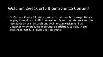 Vorschau - Arbeitsblätter - AB mit Fragen zum Thema "Science Center" + Lösungsblatt - Seite 3